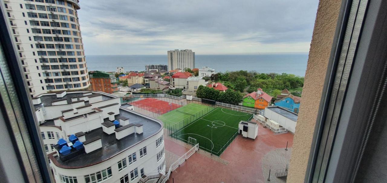 Apartments with the sea view Odessa Eksteriør billede